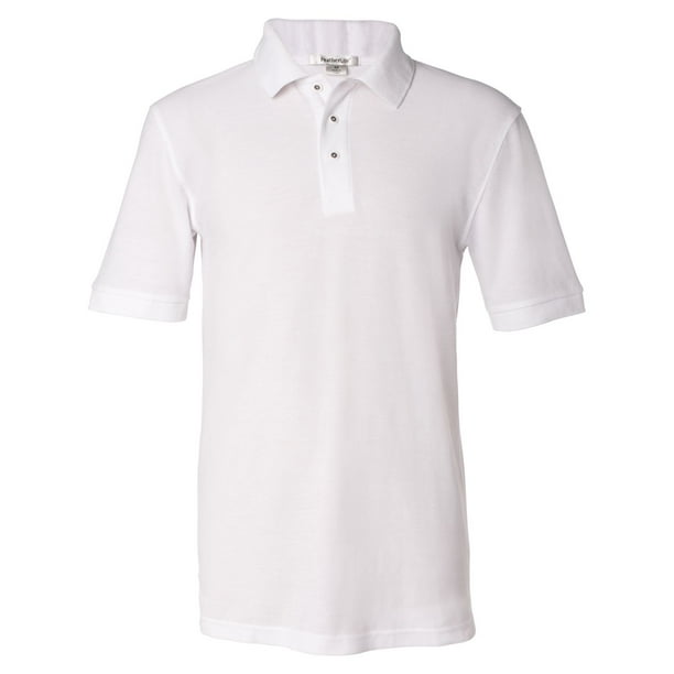 FeatherLite Mens 0500 Silky Smooth Pique Short Sleeve Sport Polo Shirt FeatherLite Mens 0500 Silky Smooth Pique Short Sleeve Sport Polo Shirt